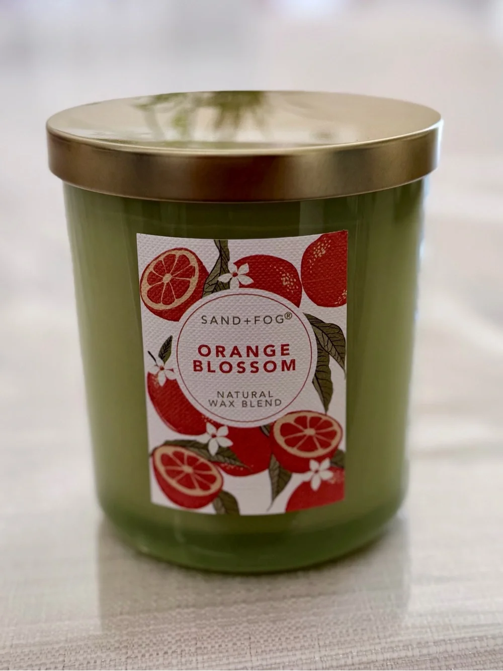 SAND+FOG Orange Blossom 10oz Candle